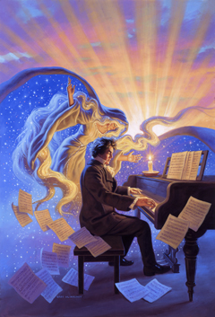 Beethoven/The Muse commission, Greg Hildebrandt