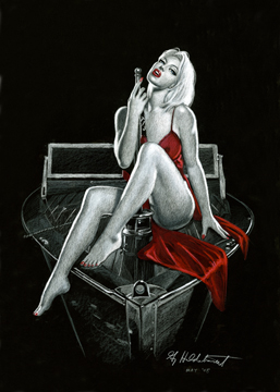 Woody - Black Board, Greg Hildebrandt