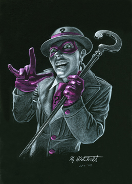 The Riddler - Black Board, Greg Hildebrandt