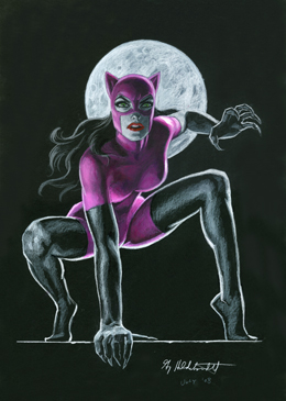Catwoman - Black Board, Greg Hildebrandt