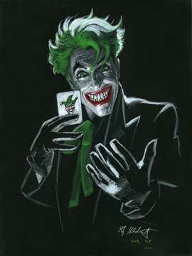 The Joker - Black Board, Greg Hildebrandt