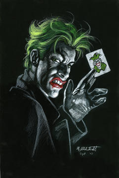 The Joker #2 - Black Board, Greg Hildebrandt