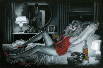 True Confession - Black Board, Greg Hildebrandt