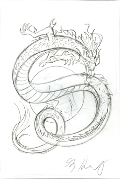 Dragon #4, Greg Hildebrandt