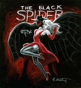 The Black Spider - Black Board, Greg Hildebrandt
