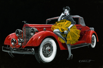 Eye Candy - Black Board, Greg Hildebrandt