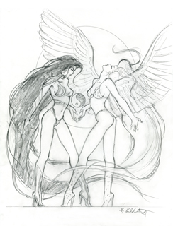 Angels and Demons #5, Greg Hildebrandt