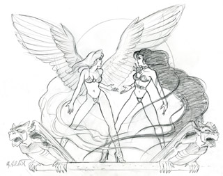 Angels and Demons #8, Greg Hildebrandt
