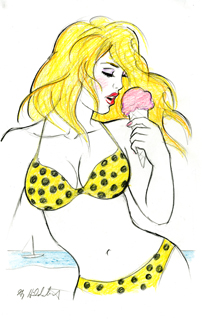 Want A Lick?, Greg Hildebrandt