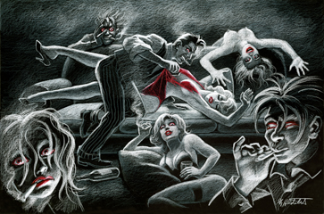 Reefer Madness - Black Board, Greg Hildebrandt