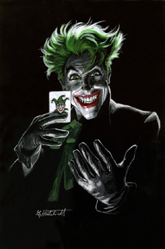 The Joker #3 - Black Board, Greg Hildebrandt