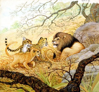 Wonderful Wild Amimals - Holt Reinhart and Winston Reader 1971, Brothers Hildebrandt