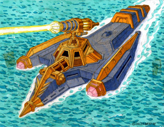 Urshurak - Amazon War Ship, Brothers Hildebrandt
