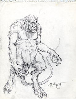 Troll Character Design, Greg Hildebrandt