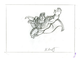 Superman Animated sketch, Brothers Hildebrandt