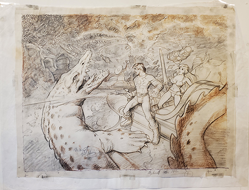 Atlantis Prelminary Cover Layout, Brothers Hildebrandt