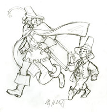 Aragorn and Frodo Remarque, Greg Hildebrandt