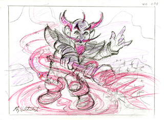 Gabble Sketch, Greg Hildebrandt