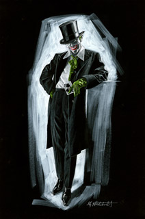 The Joker- Black Board, Greg Hildebrandt