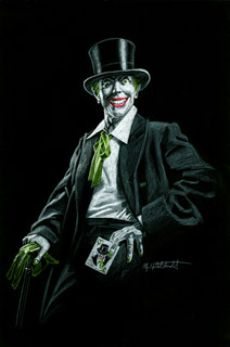 The Joker- Black Board, Greg Hildebrandt