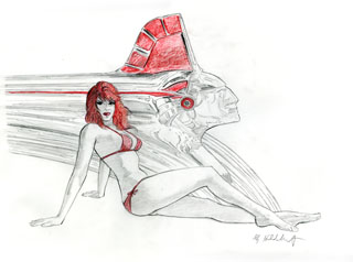 Red and the Chief, Greg Hildebrandt