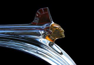 Silver Streak- 1951 Pontiac Chief- Photo Print, Greg Hildebrandt