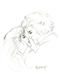 Beethoven sketch, Greg Hildebrandt