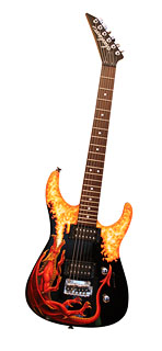 Jackson Guitar- Dragon, Greg Hildebrandt