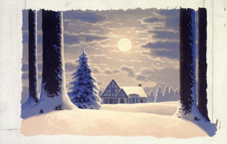 A Christmas Treasury - Through the Woods, Greg Hildebrandt