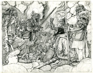 Merlin - The Hill People, Greg Hildebrandt