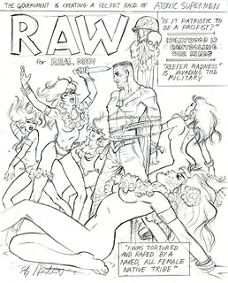 Raw - Atomic Supermen, Greg Hildebrandt