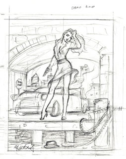 Dead End - sketch #1, Greg Hildebrandt