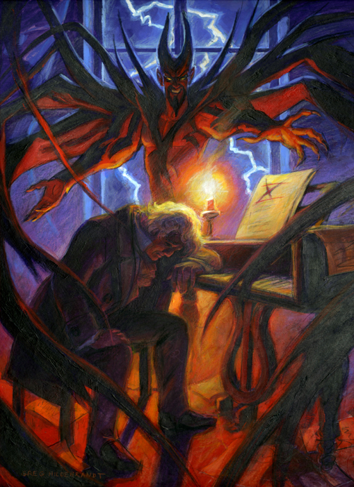 Beethoven V Mephistopheles, Greg Hildebrandt