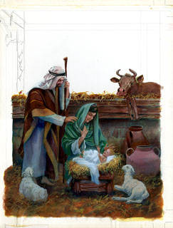 The Nativity, Robert Sauber
