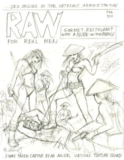 Raw - All Girl Viet  Cong Torture Squad, Greg Hildebrandt