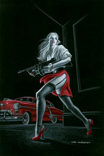 Red Hot Ride - Black Board, Greg Hildebrandt