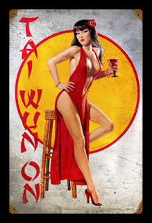 Tai Wun On - Vintage Tin Sign, Greg Hildebrandt