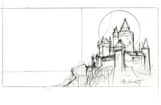 Night Castle #6, Greg Hildebrandt