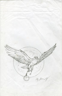TSO t-shirt 2007 sketch, Greg Hildebrandt