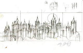Night Castle #10, Greg Hildebrandt
