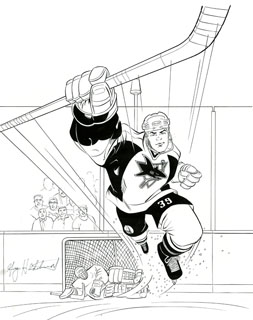 Hockey ad, Greg Hildebrandt