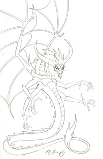 Dragon Concept #1, Greg Hildebrandt