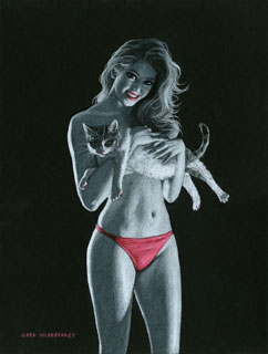 Purrfect - Black Board, Greg Hildebrandt