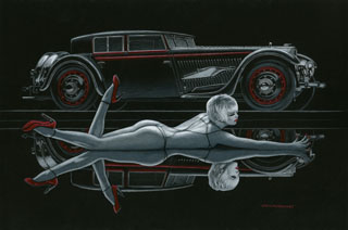 Crazy Horse #2 - Black Board, Greg Hildebrandt