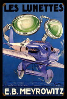 Les Lunettes PTS147- Vintage Tin Sign, PTS