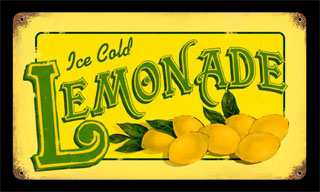 Lemonade PTS068- Vintage Tin Sign, PTS