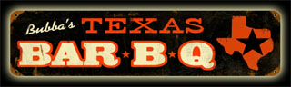 Texas BBQ PTS070- Vintage Tin Sign, PTS