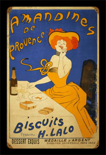 Amandines Biscuits PTS164- Vintage Tin Sign, PTS