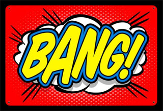 Bang RPC014- Vintage Tin Sign, PTS