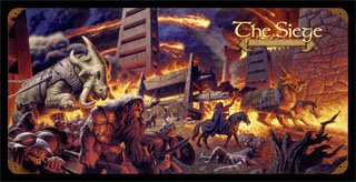 The Siege II- Vintage Tin Sign, Brothers Hildebrandt